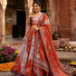 Digital Floral Print Lehenga