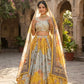 Digital Floral Print Lehenga