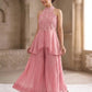 Dusty Rose Halter Sharara