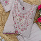Embroidered Yoke Chanderi Kurta Palazzo Set
