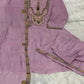 Hand Work Yoke Chanderi Kurta Palazzo Set