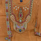 Hand Work Yoke Chanderi Kurta Palazzo Set