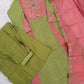 Colour Block Chanderi Anarkali Palazzo Set