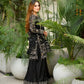 Embroidered Faux Georgette Palazzo Suit