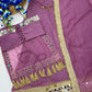 Purple Original Mirror Work Lehenga Choli Set
