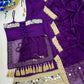 Purple Original Mirror Work Lehenga Choli Set