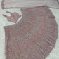 Dusty Pink Sequin Georgette Lehenga Set