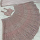 Dusty Pink Sequin Georgette Lehenga Set