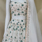 Ivory Embroidered Georgette Lehenga Choli