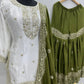 Designer Heavy Chinon Embroidered Sharara Set