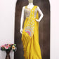 Mandala Sequin Drape Saree Set