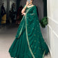 Georgette Embroidered Lehenga Set with Dupatta