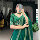 Georgette Embroidered Lehenga Set with Dupatta