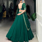 Georgette Embroidered Lehenga Set with Dupatta