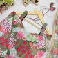 Floral Print Organza Kurta Palazzo Set
