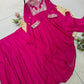 Indo-Western Lehenga Set with Embroidered Shrug