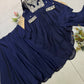 Indo-Western Lehenga Set with Embroidered Shrug