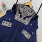 Indo-Western Lehenga Set with Embroidered Shrug