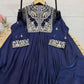 Indo-Western Lehenga Set with Embroidered Shrug