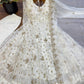 Sequin Embroidered Anarkali Gown with Dupatta