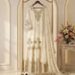 Ivory Stone Embroidered Sharara Set
