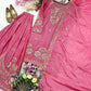 Ivory Stone Embroidered Sharara Set