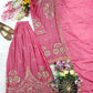 Ivory Stone Embroidered Sharara Set