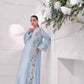 Champagne Floral Kaftan Set