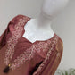 Mauve Tassel Neck Kurta Set