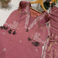 Mauve Tassel Neck Kurta Set
