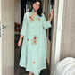 Floral Choker Neck Kurta Set