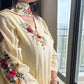 Floral Choker Neck Kurta Set
