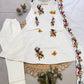 Floral Choker Neck Kurta Set
