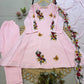 Floral Choker Neck Kurta Set