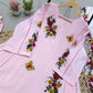 Floral Choker Neck Kurta Set
