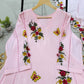 Floral Choker Neck Kurta Set