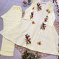 Floral Choker Neck Kurta Set