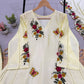 Floral Choker Neck Kurta Set