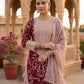 Blush Pink Chain Stitch Kurta Palazzo Set