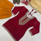 Sequin Embroidered Sharara Set