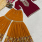 Sequin Embroidered Sharara Set