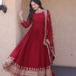 Zari Sequin Kali Anarkali