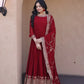 Zari Sequin Kali Anarkali