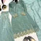 Crepe Silk Farshi Salwar Suit with Dupatta