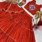 Gamthi Mirror Tiered Koti Lehenga