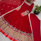 Designer Georgette Embroidered Gown Set
