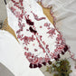 Ivory Crimson Vine Kurta Set