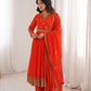 Sequin Embroidered Anarkali Set