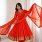 Sequin Embroidered Anarkali Set