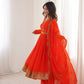 Sequin Embroidered Anarkali Set